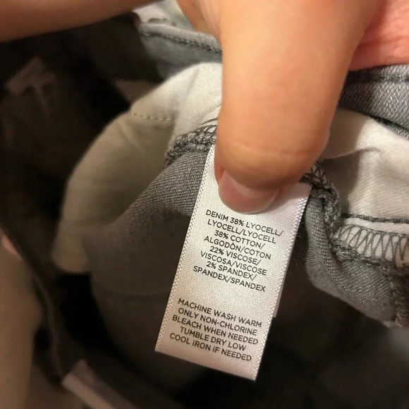 NWT LOFT GRAY LEGGING JEANS - Picture 6 of 6